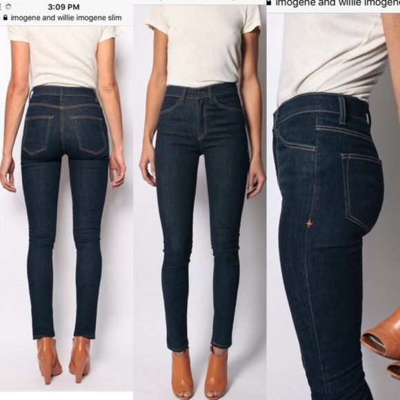 Imogene + Willie Denim - Imogene + Willie Imogene Slim stretch jeans sz 26